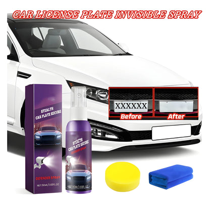 Stealth License Plate Spray