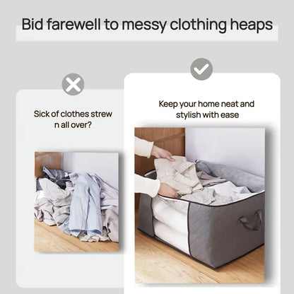 Storage Bag Covers With Handles(Set of 2) Home Accessories