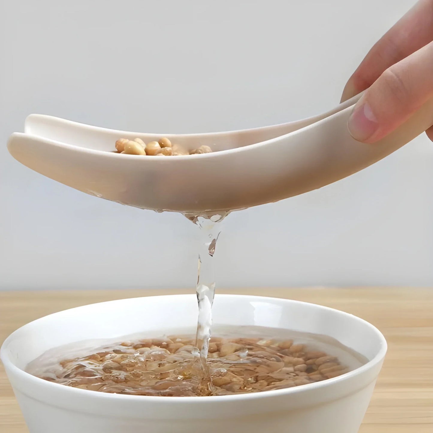 Strain & Wash Rice Spoon - Home Kitchen