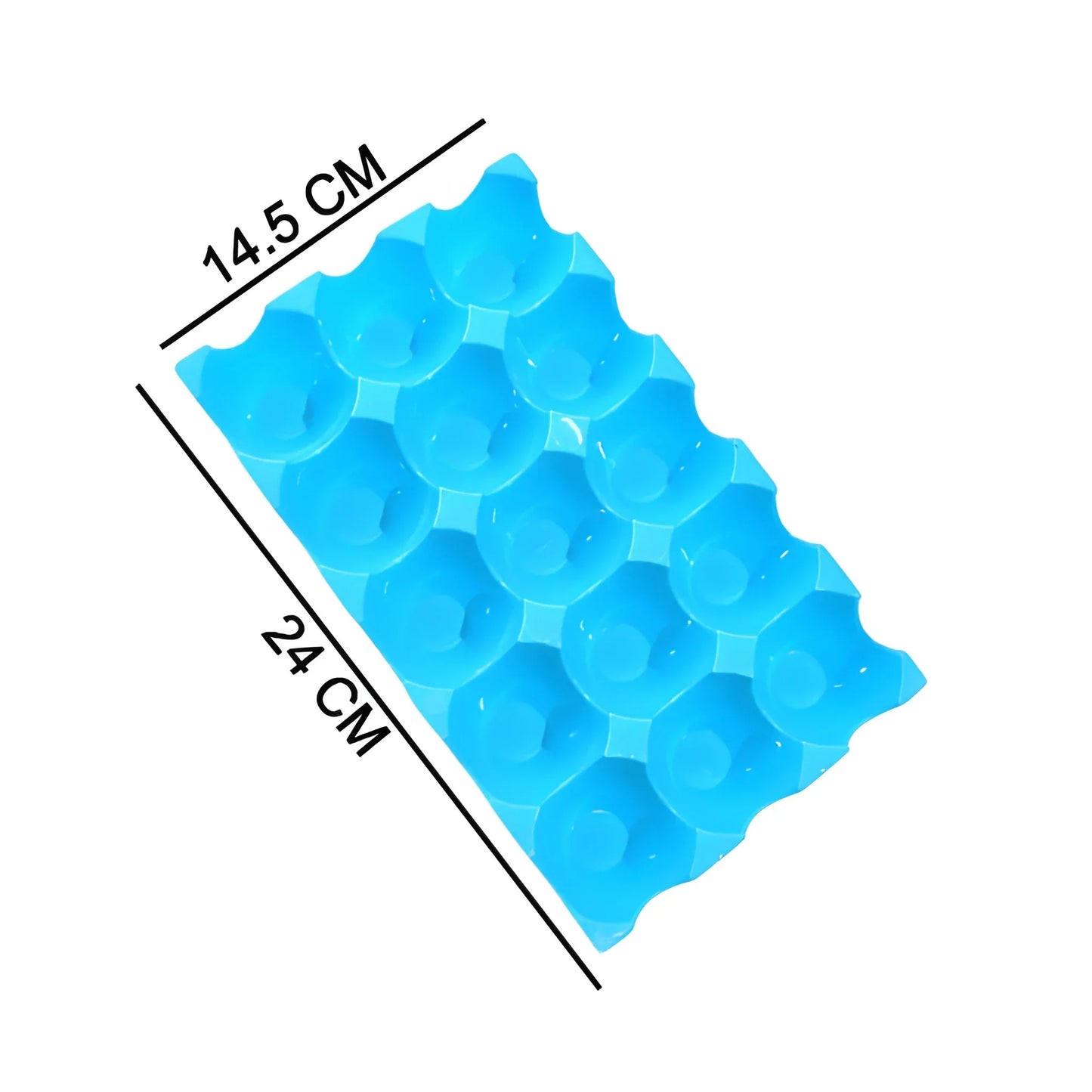 Sturdy 15-Egg Tray - Home & Kitchen