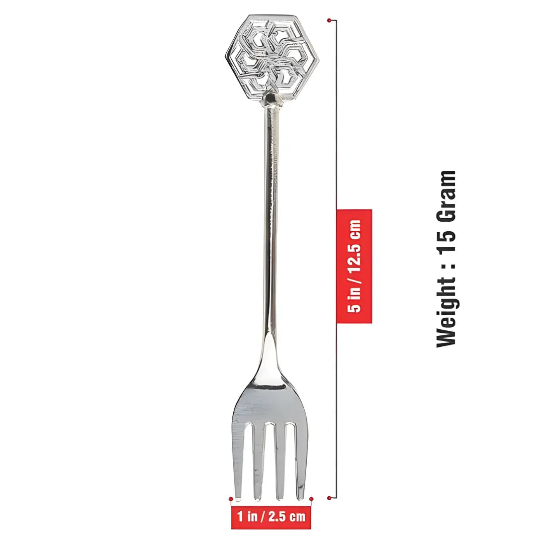 Swan Base Fork Holder With Fork Set for Kitchen & Home Decor