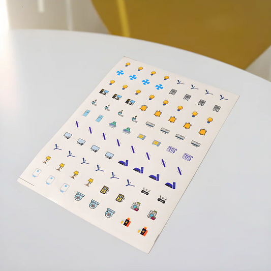 Switch Icon Label Stickers - Office Products
