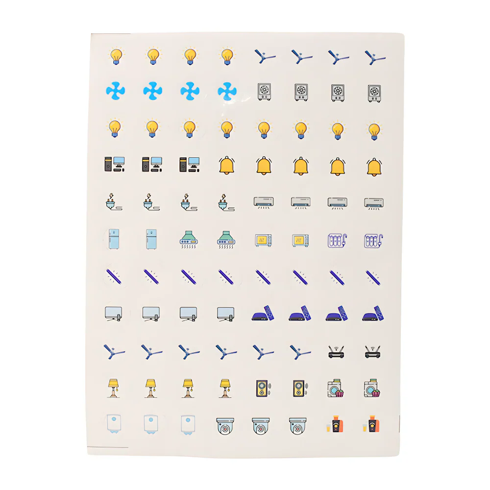 Switch Icon Label Stickers - Office Products