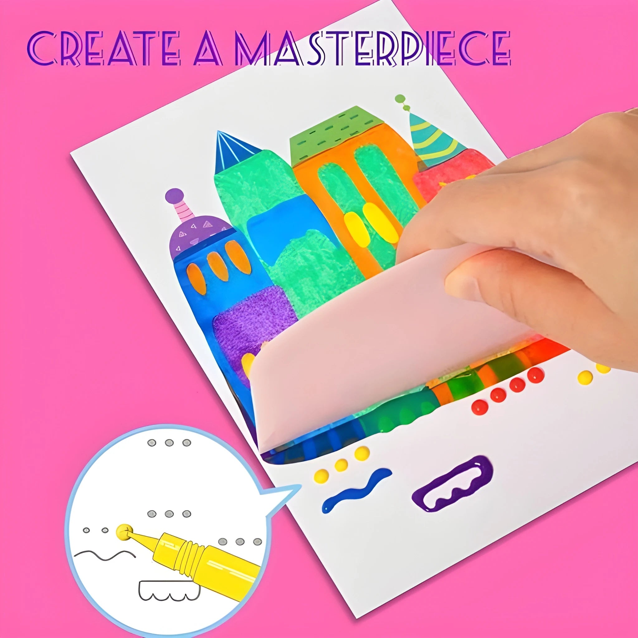 Rainbow Scratch Art Kit