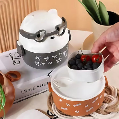 Teddy Bear Leakproof Lunchbox