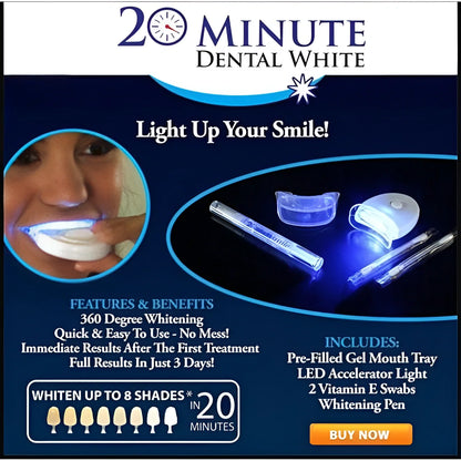 Teeth Cleaning & Whitening Kit Health