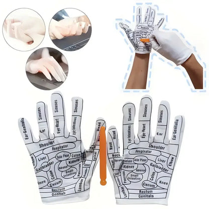 Textured Cotton Hand Gloves