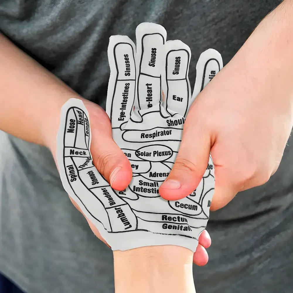 Textured Cotton Hand Gloves