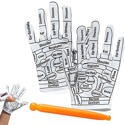 Textured Cotton Hand Gloves