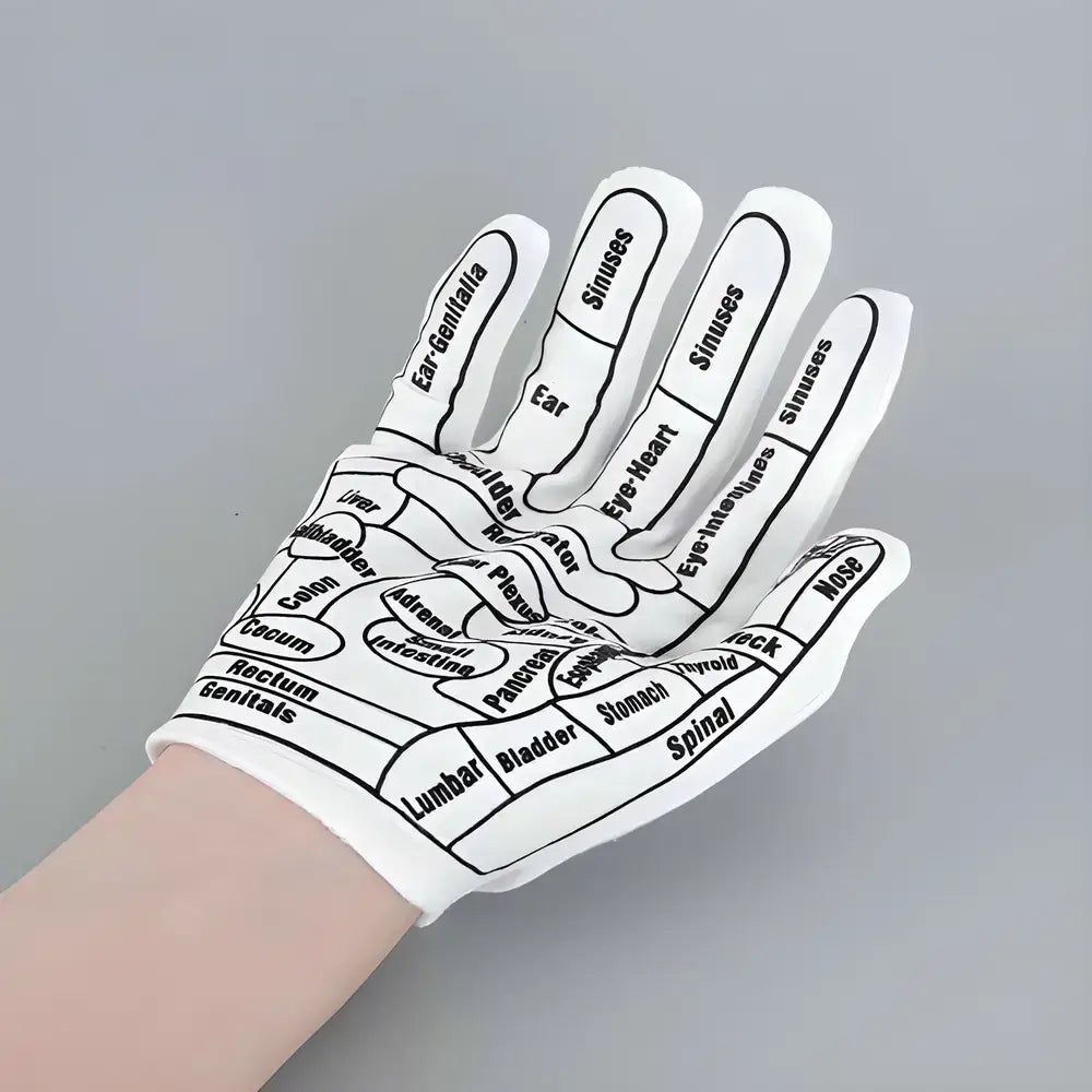 Textured Cotton Hand Gloves