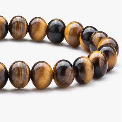 Tiger Eye Men’s Bracelet Duo