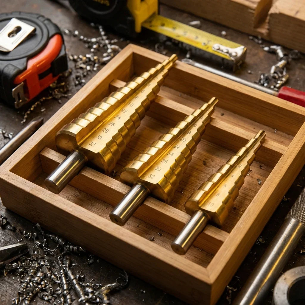 Best titanium step drill bit set - & screwdriver bits | 2026 | fast shipping