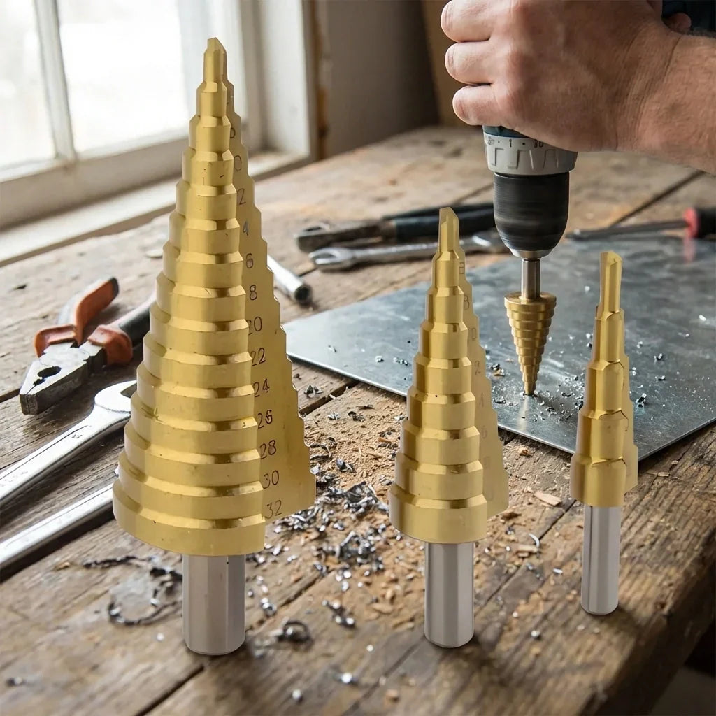 Best titanium step drill bit set - & screwdriver bits | 2026 | fast shipping