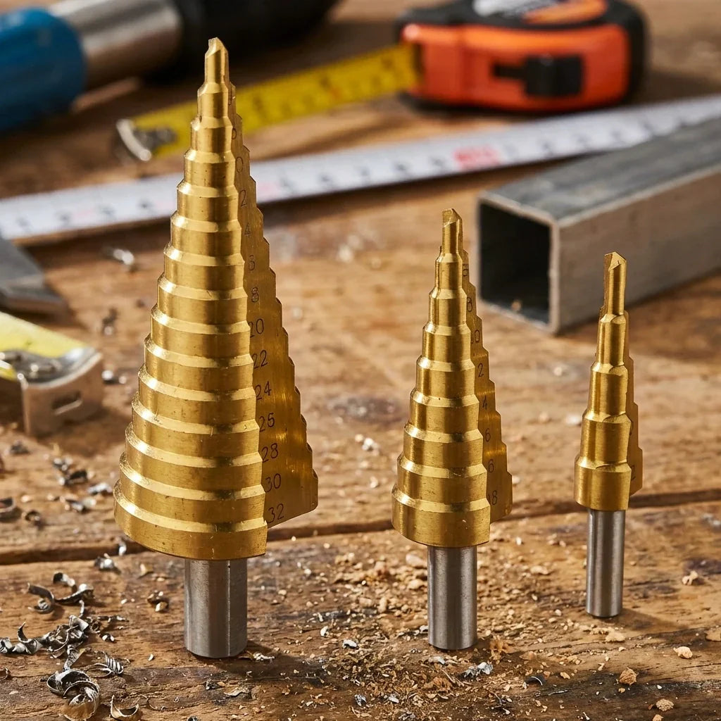 Best titanium step drill bit set - & screwdriver bits | 2026 | fast shipping
