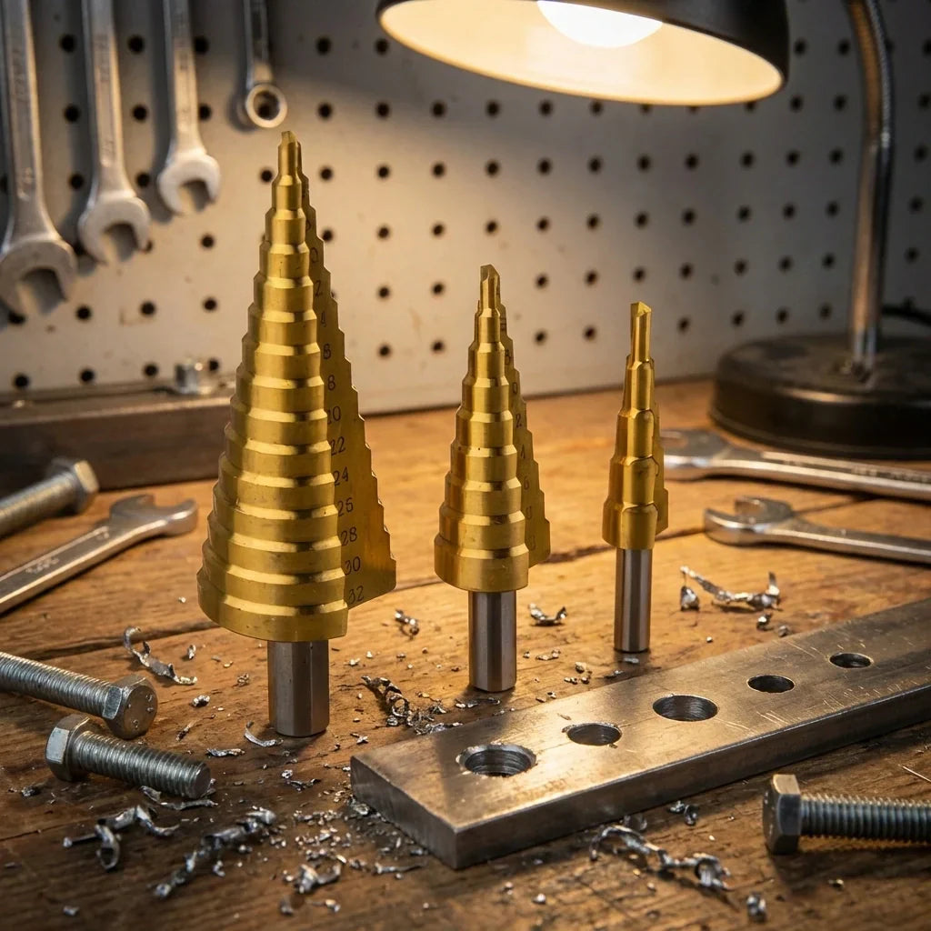 Best titanium step drill bit set - & screwdriver bits | 2026 | fast shipping