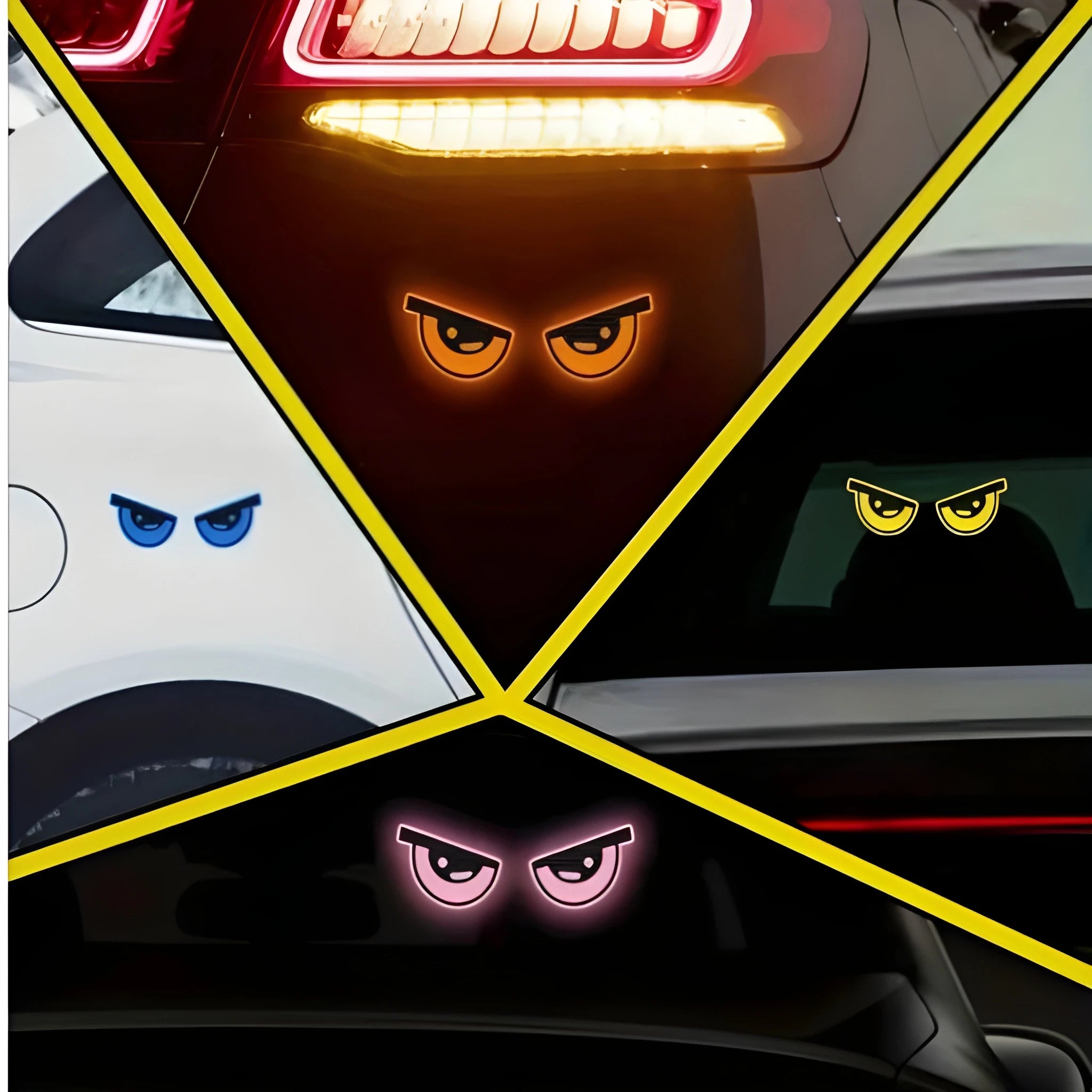Monster Eyes Reflective Stickers