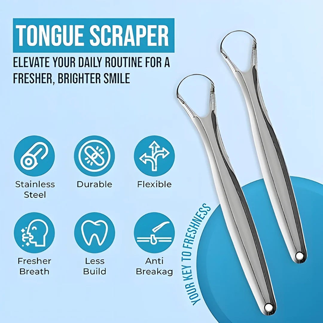 Tongue Scraper Stainless Steel