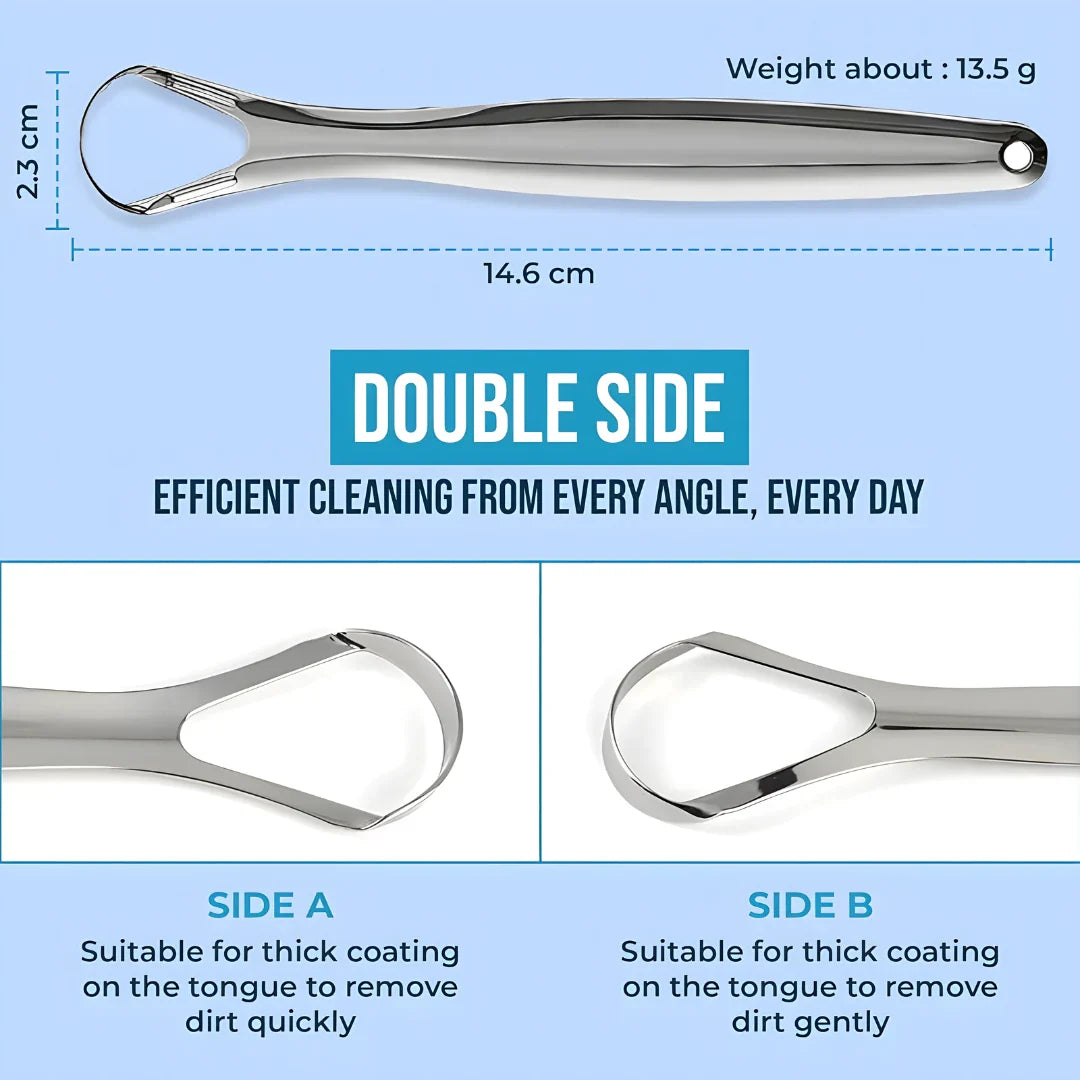 Tongue Scraper Stainless Steel