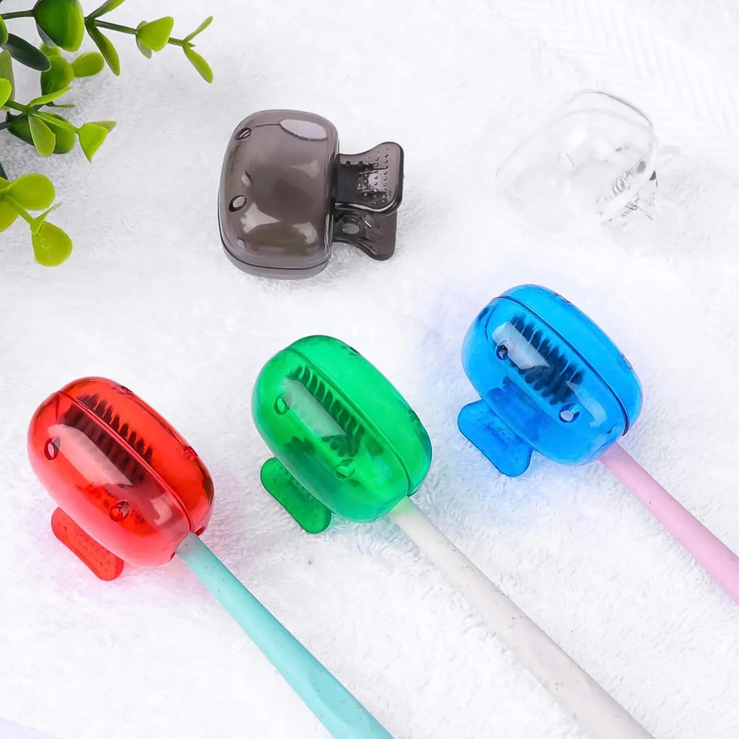 Toothbrush Head Cover Cap – 1 Pc - Home Improvement