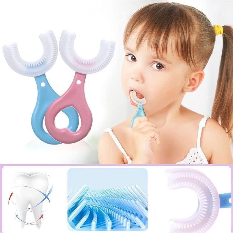 Toothbrush U Shape Portable Silicone Teeth Brush Clean