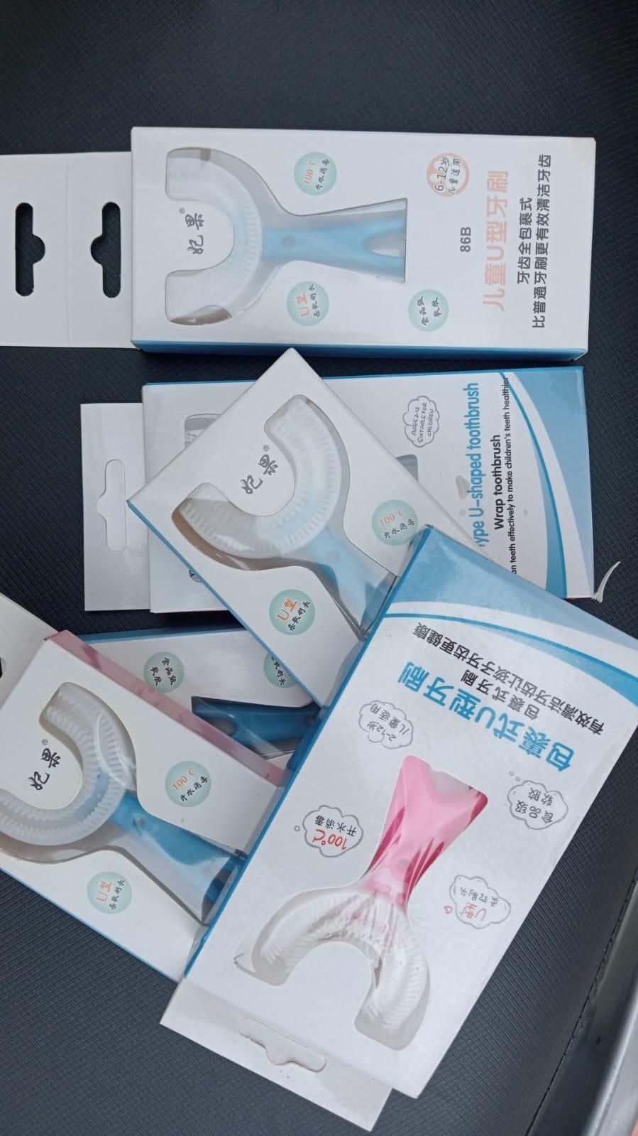 Toothbrush U Shape Portable Silicone Teeth Brush Clean