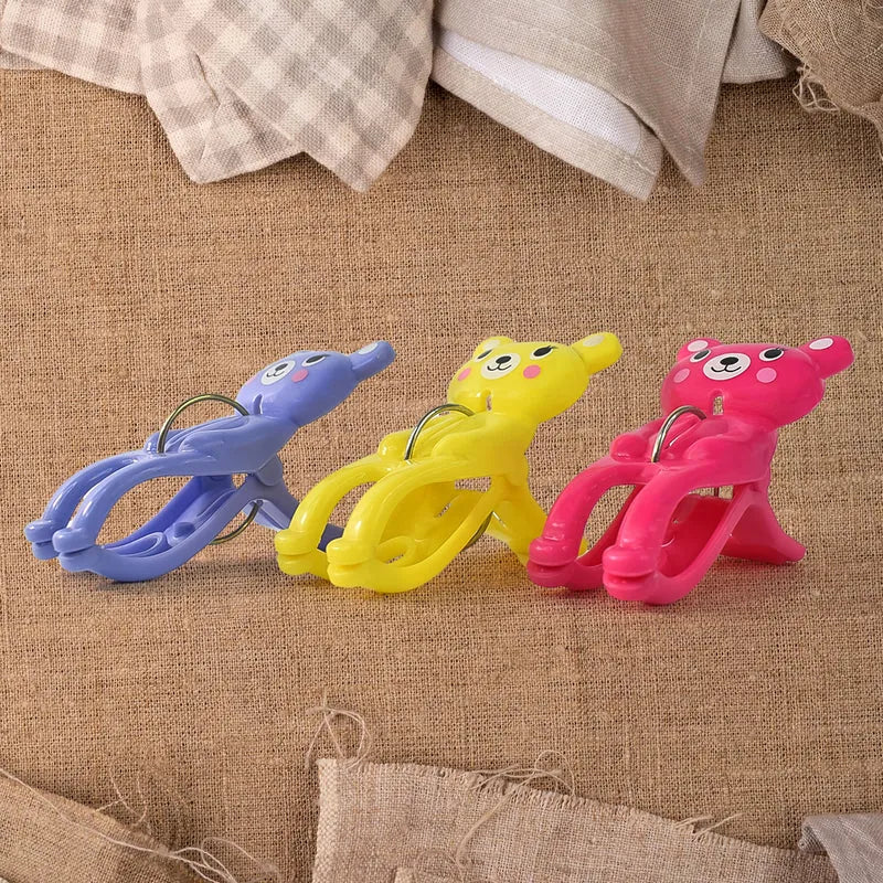 Towel Clip Windproof Plastic Clips (3 Pcs Set) - Home Improvement