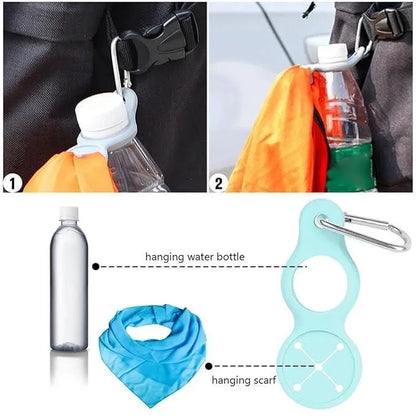 Towel Hook Clip Supplies Ring Multifunction Water Bottle Holder Travel Bags