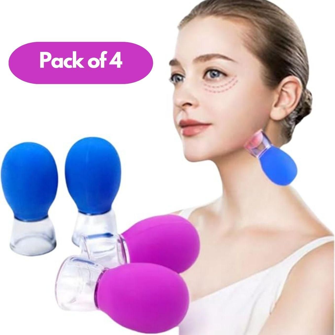 Facial Cupping Set (Pack of 4)