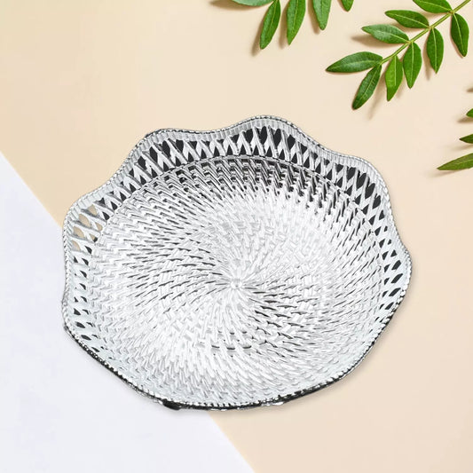 Traditional Round Serving Tray - Home Improvement