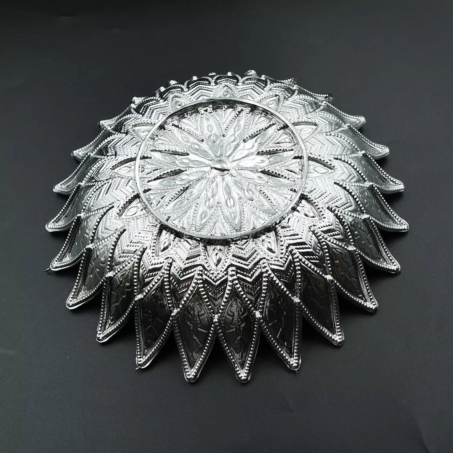 Traditional Silver Serving Tray - Home Improvement