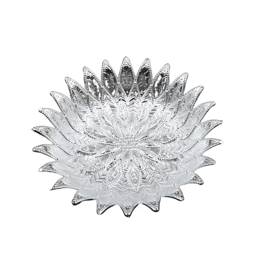 Traditional Silver Serving Tray - Home Improvement