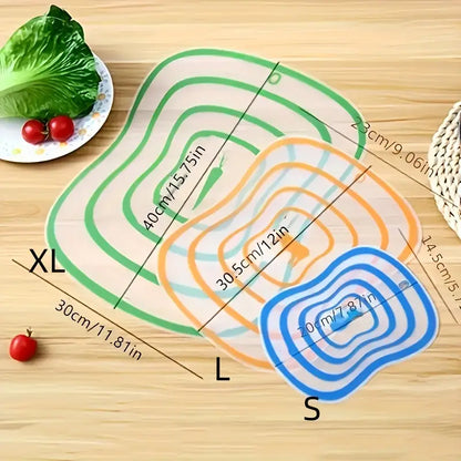 Transparent Flexible Vegetable Cutting Board Home & Kitchen