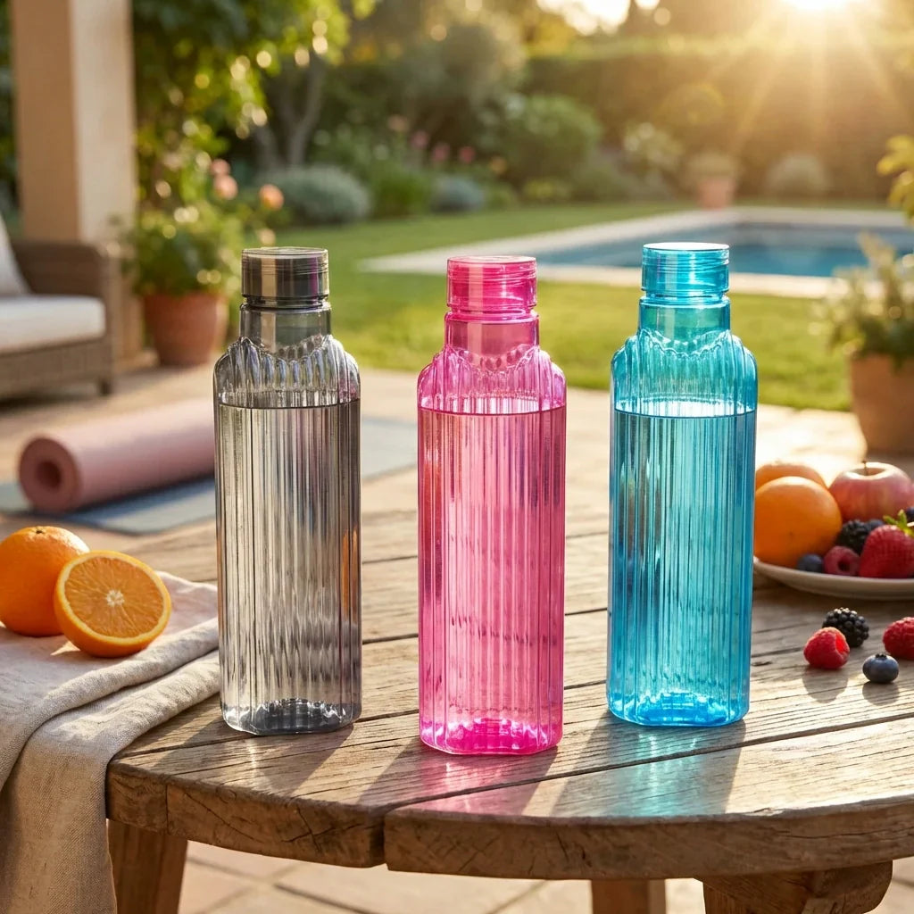 Best transparent fridge water bottles (3 pc) - 2026 | fast shipping