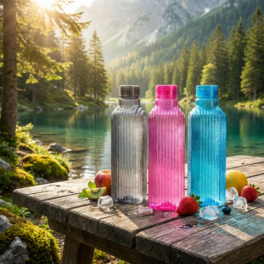 Best transparent fridge water bottles (3 pc) - 2026 | fast shipping