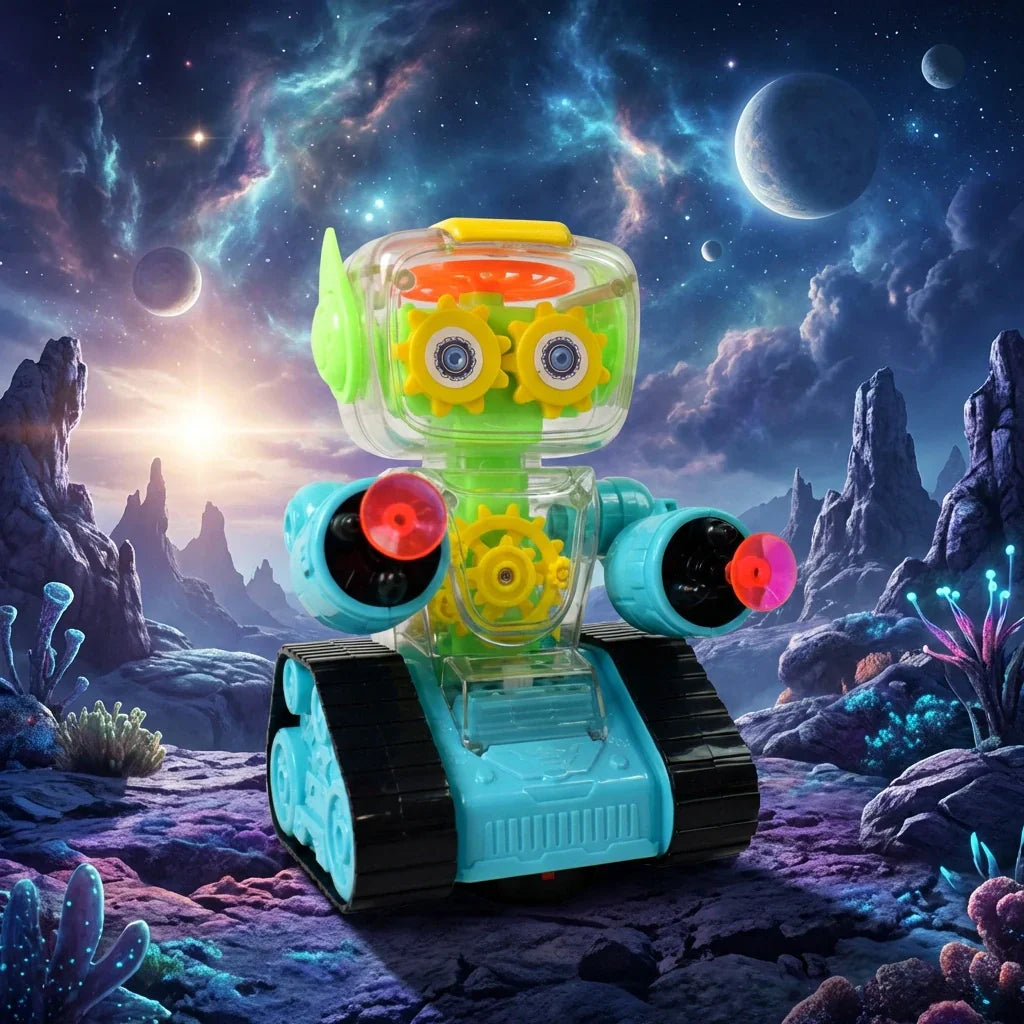 Best transparent gear robot car toy - robotic toys | 2026 | fast shipping