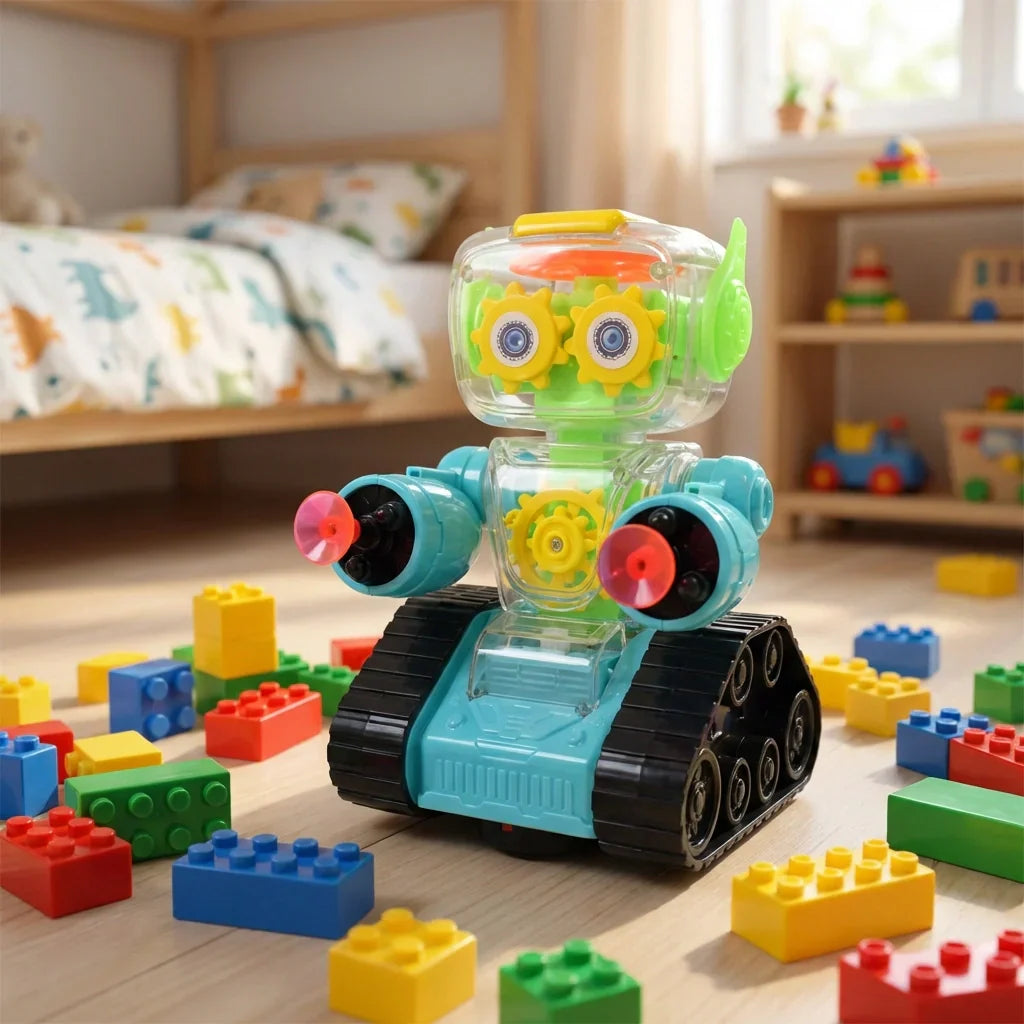 Best transparent gear robot car toy - robotic toys | 2026 | fast shipping