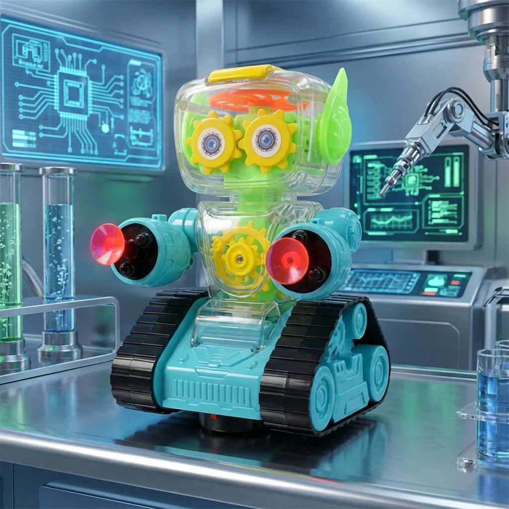 Best transparent gear robot car toy - robotic toys | 2026 | fast shipping