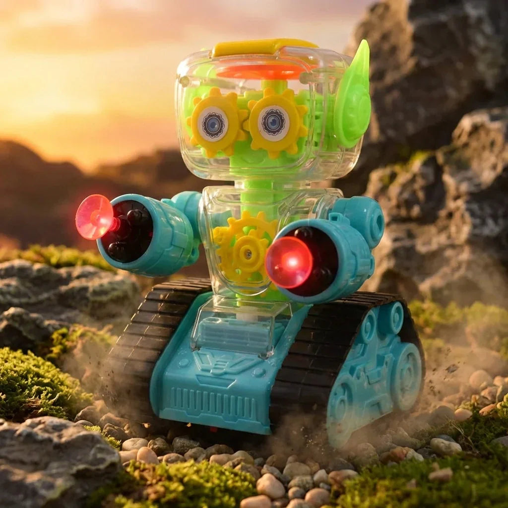 Best transparent gear robot car toy - robotic toys | 2026 | fast shipping