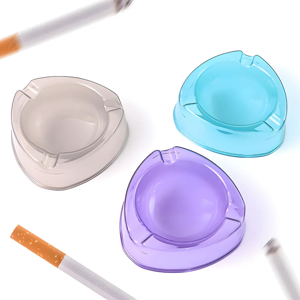 Transparent Plastic Ashtray - Home Improvement