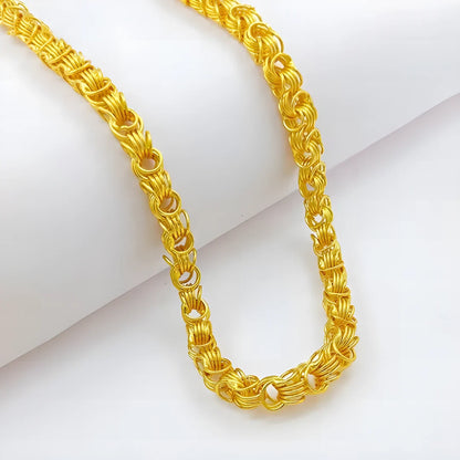 Trendy Gold Plated Mens Chain