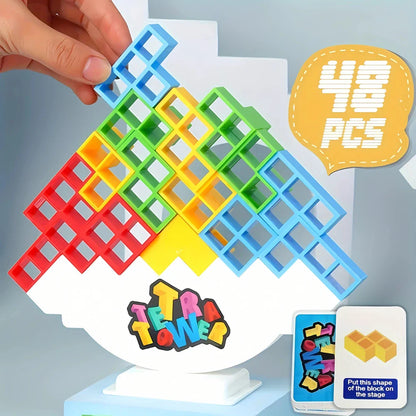 Tricky Tower Balance Blocks