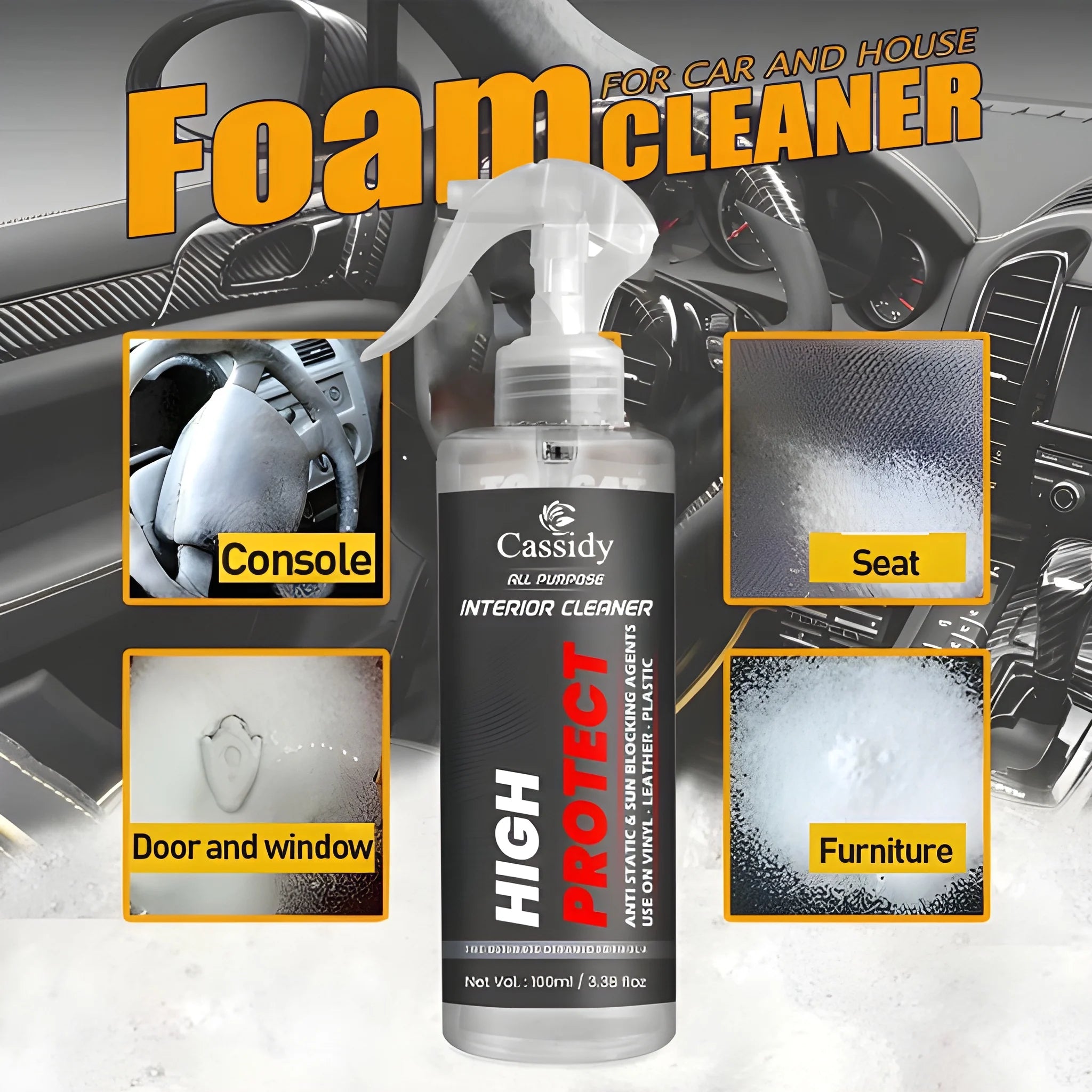 CASSIDY Interior Cleaner – 100ml