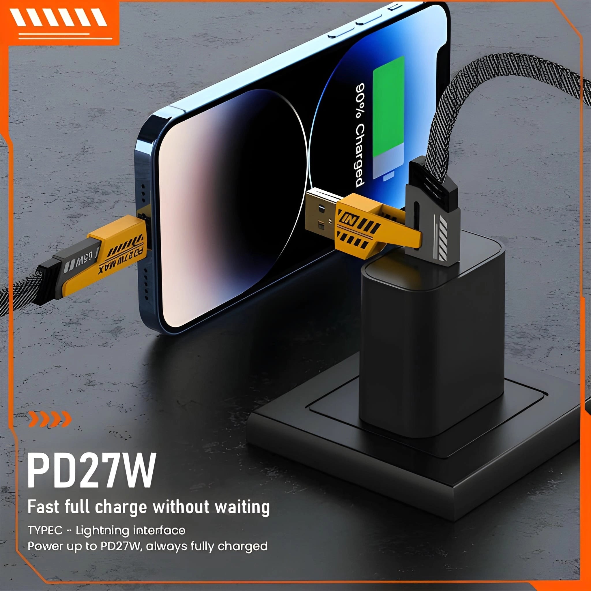 4 in 1 Eco Charging Cable