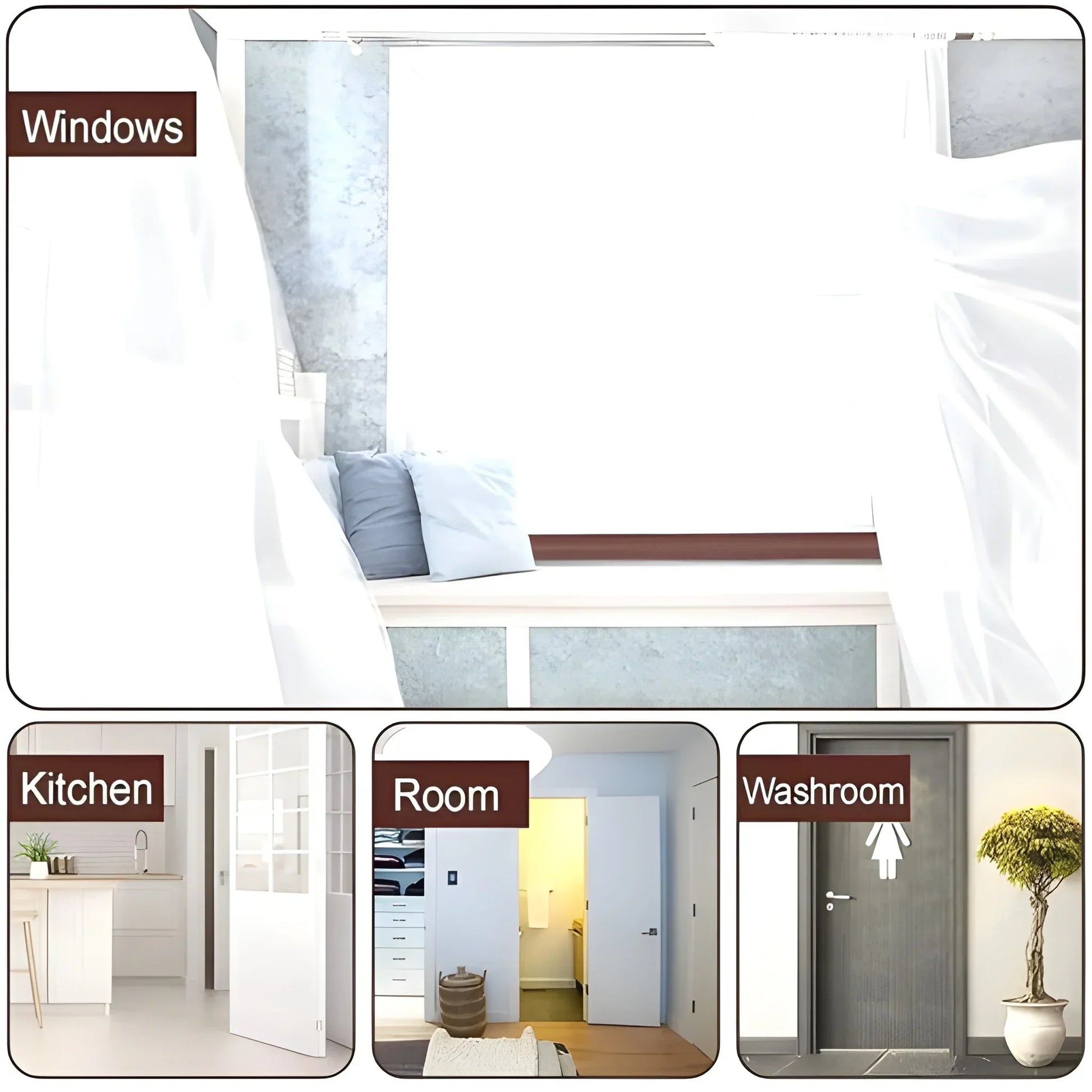 Best twin door draft stopper guard protector - home & garden | 2025 | fast shipping