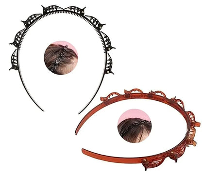 Twisting Hair Bands PACK OF 4