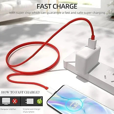 Type-C Dash Charging Cable – 1 Pc - Mobile Accessories