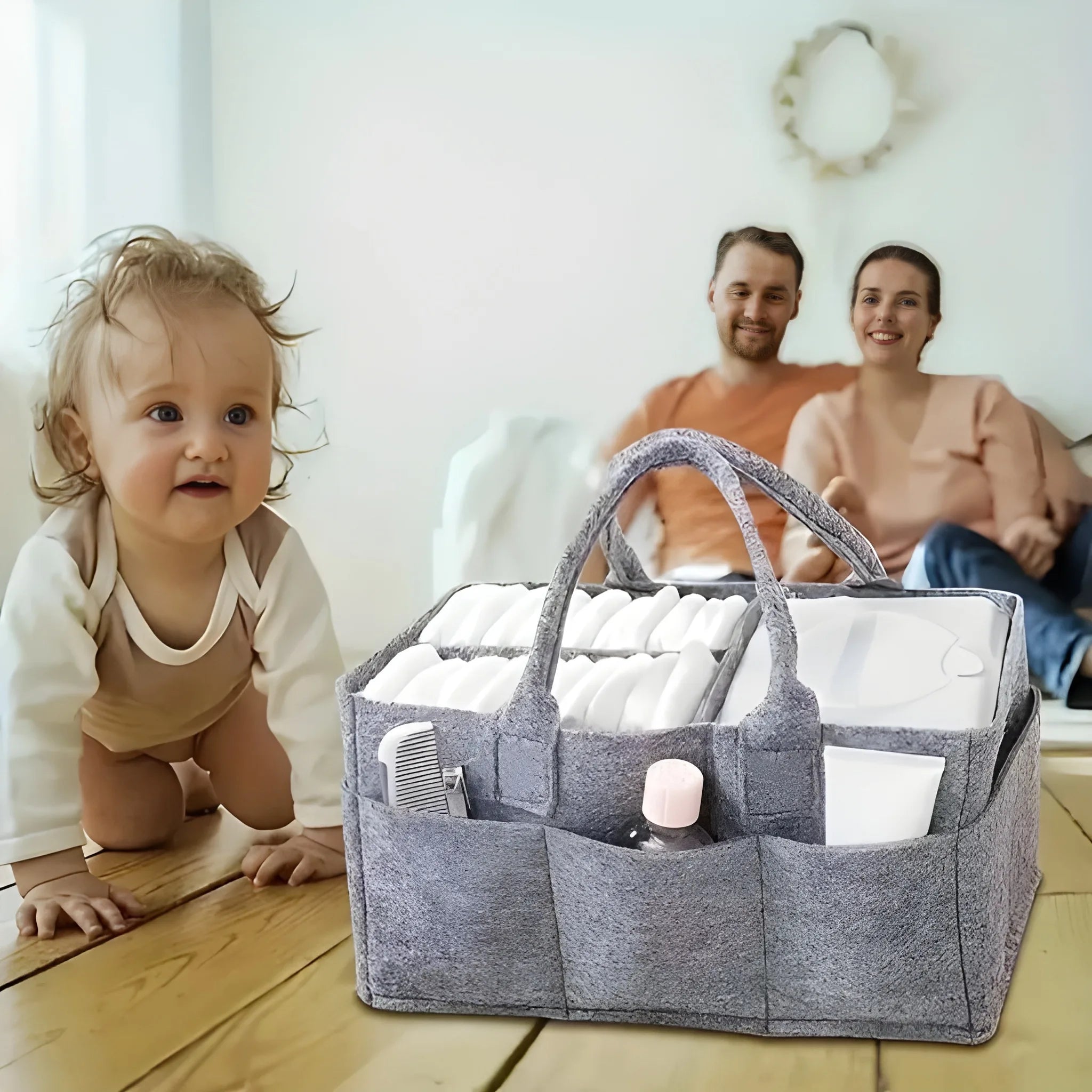Foldable Baby Storage Organizer