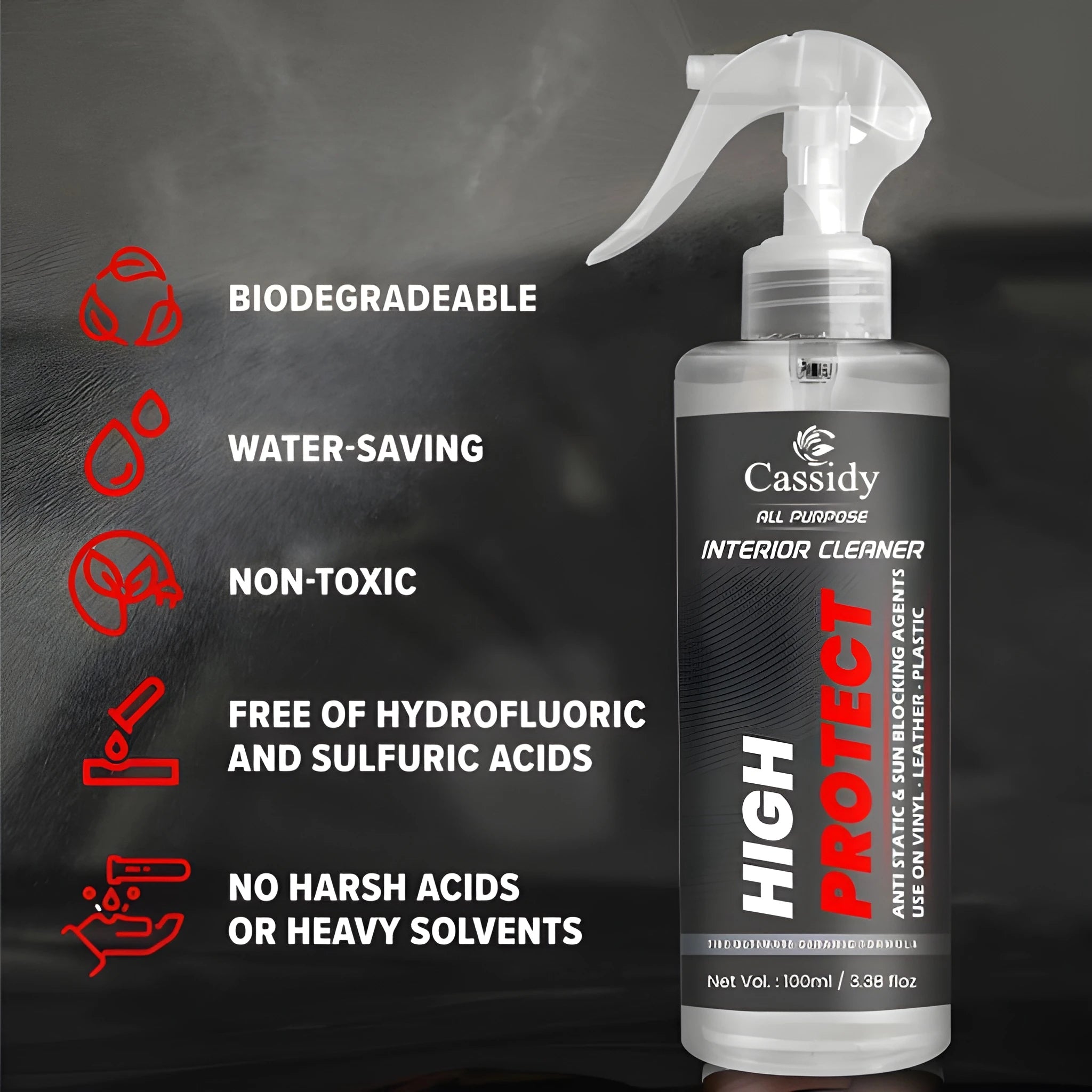 CASSIDY Interior Cleaner – 100ml