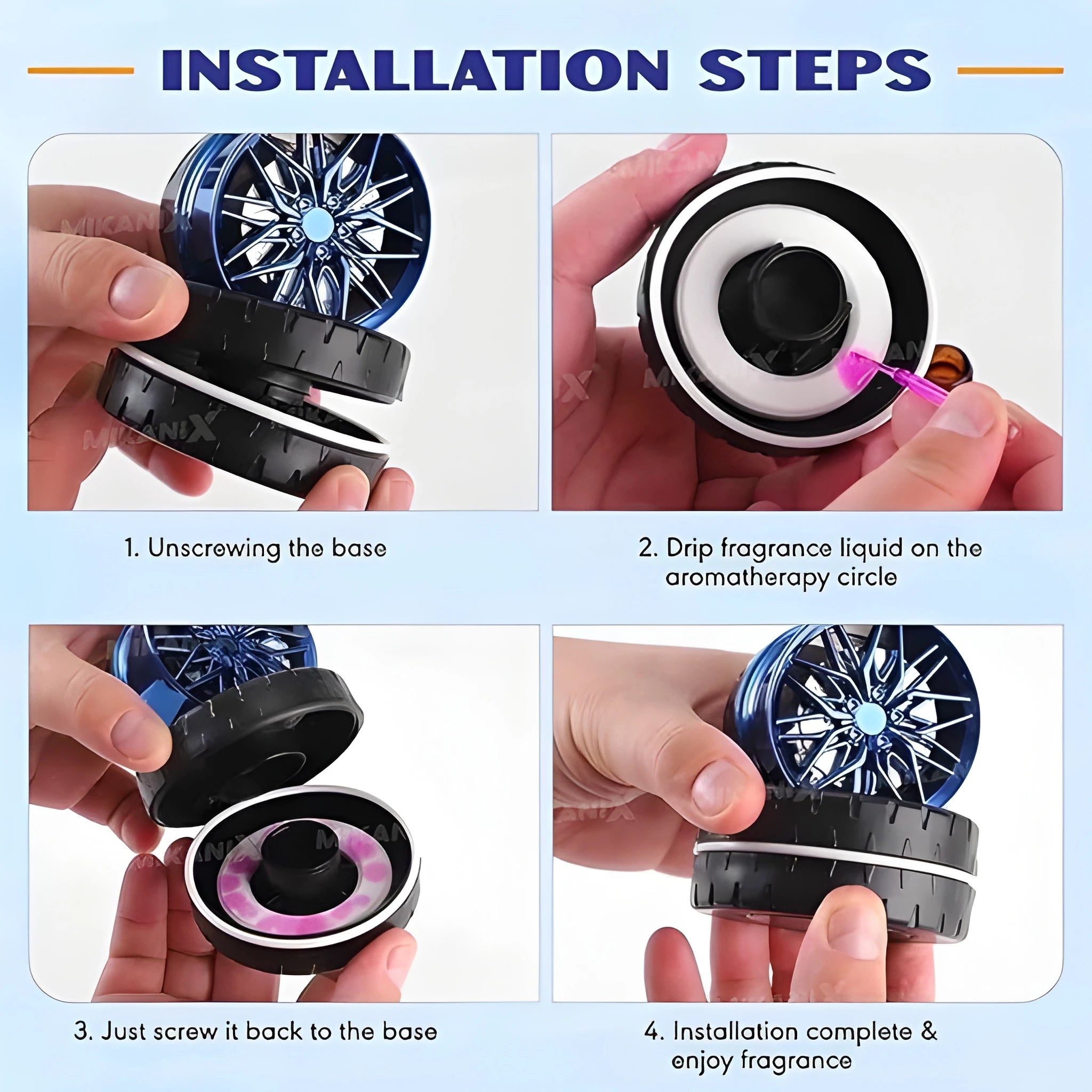 Solar Aromatherapy Wheel