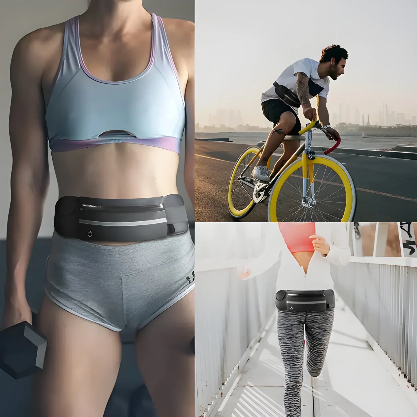 Ultra Light Running Belt – Secure & Sweat Resistant